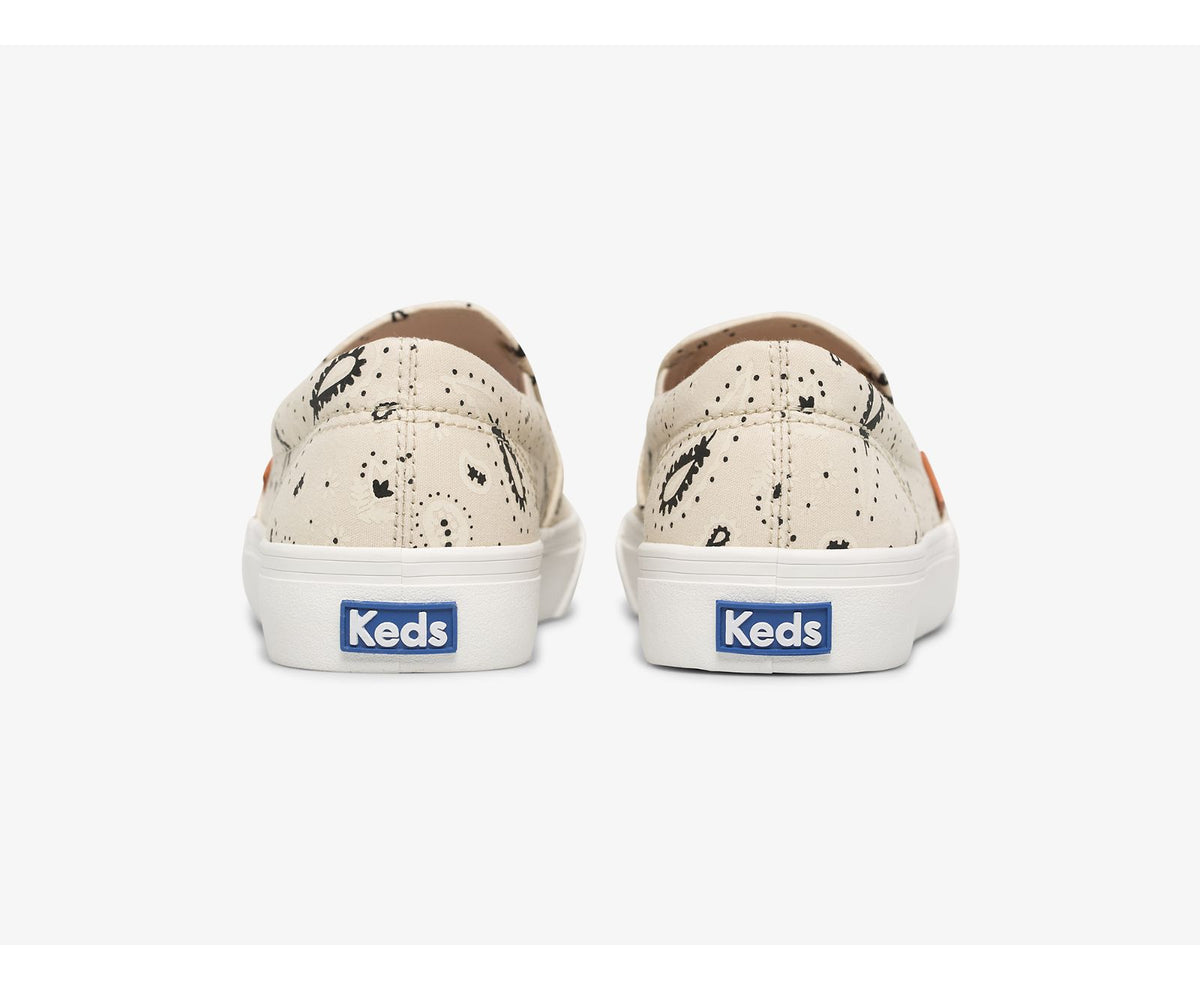 Keds Women Jump Kick Slip Feat. Organic Cotton Paisley