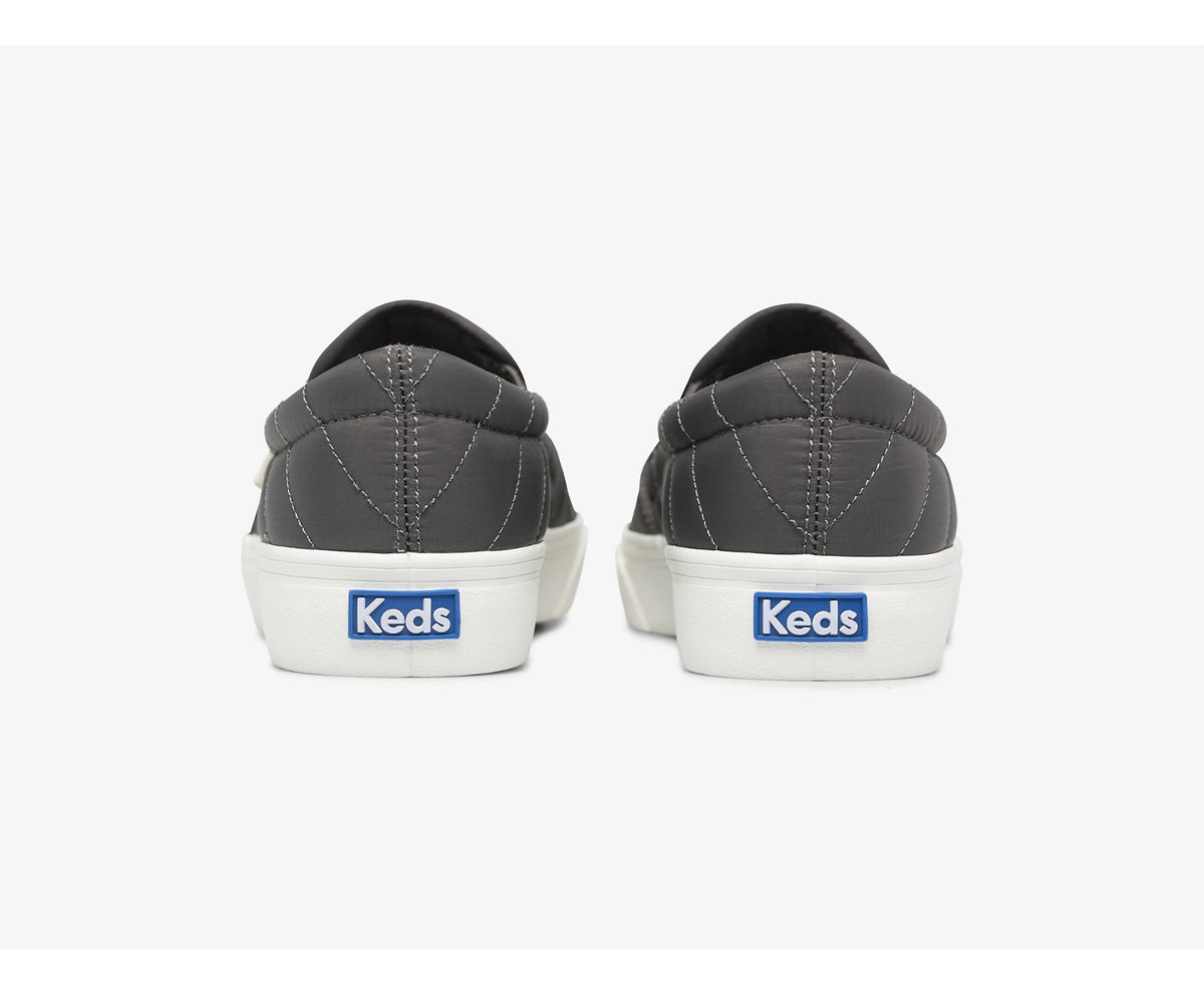 Keds Women Jump Kick Slip On Water Resistant Quilted Puffer