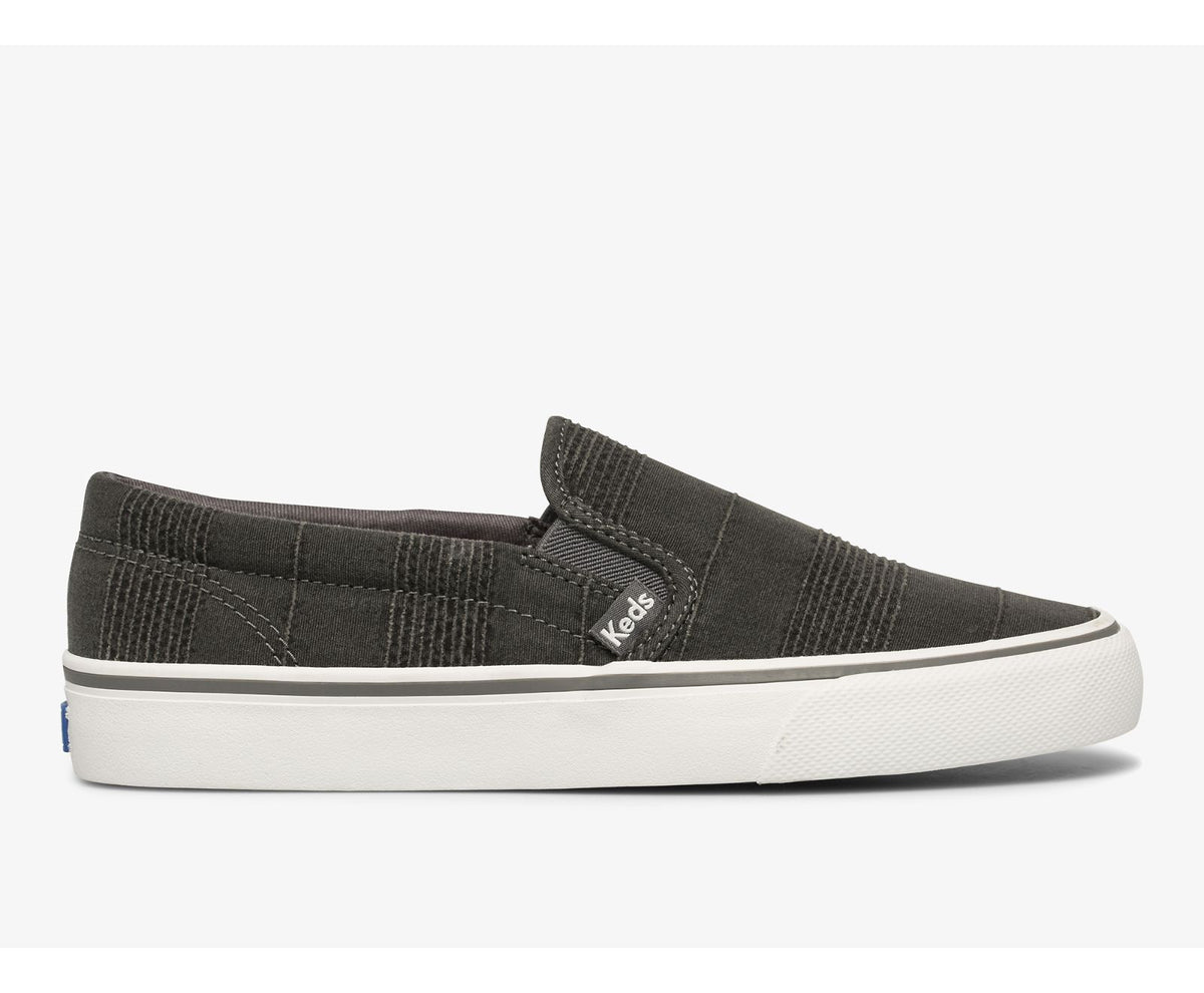 Keds Women Jump Kick Slip Stripe Chambray