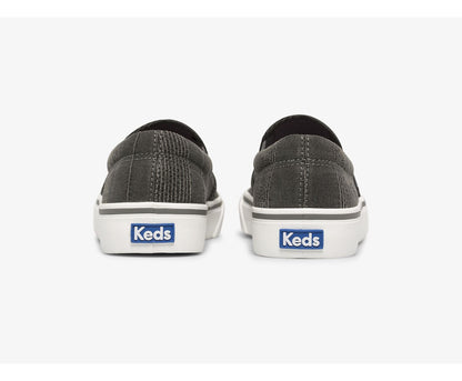 Keds Women Jump Kick Slip Stripe Chambray