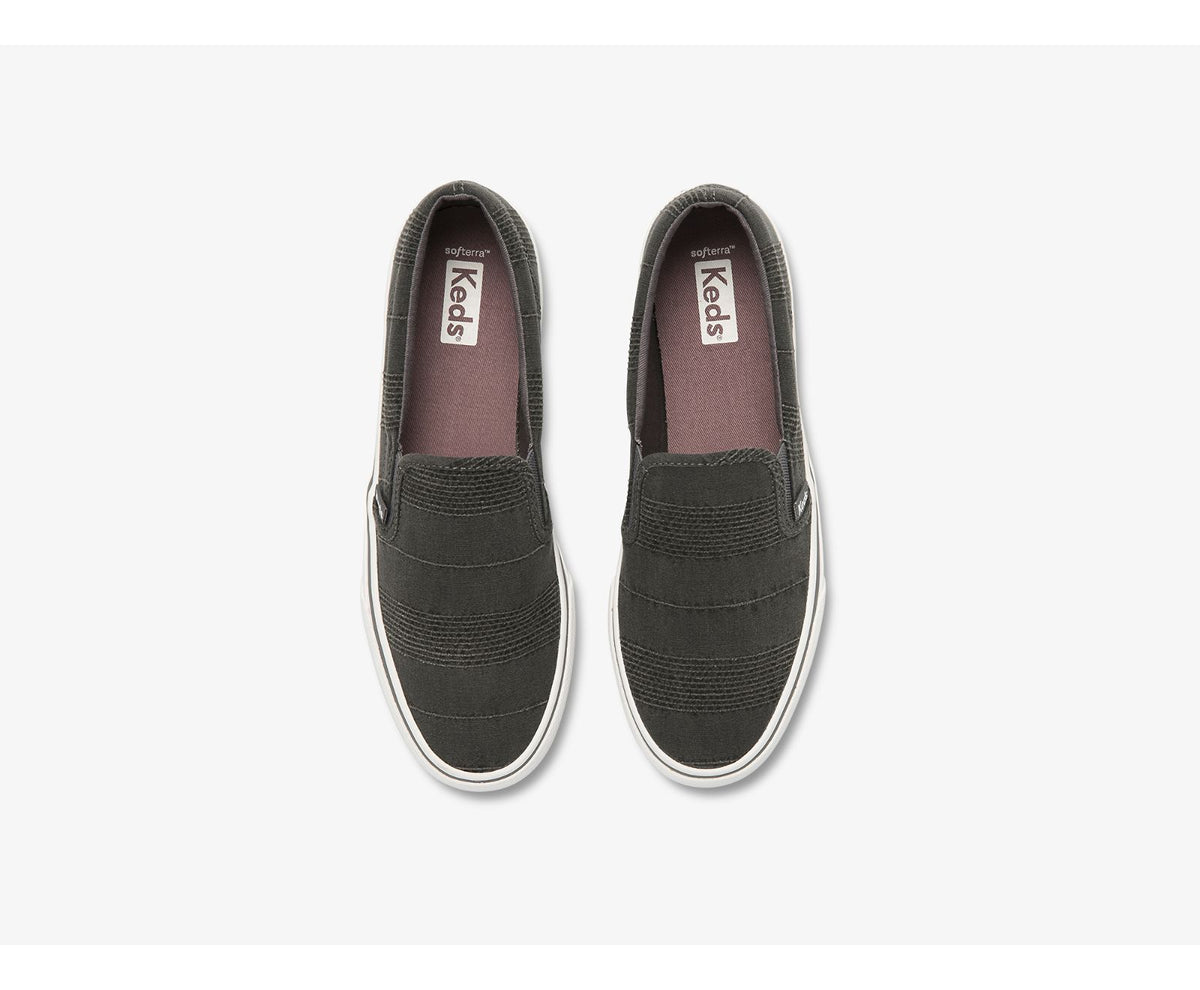 Keds Women Jump Kick Slip Stripe Chambray