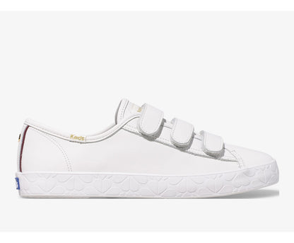 Keds Women Keds x kate spade new york Tiebreak Leather Logo Foxing
