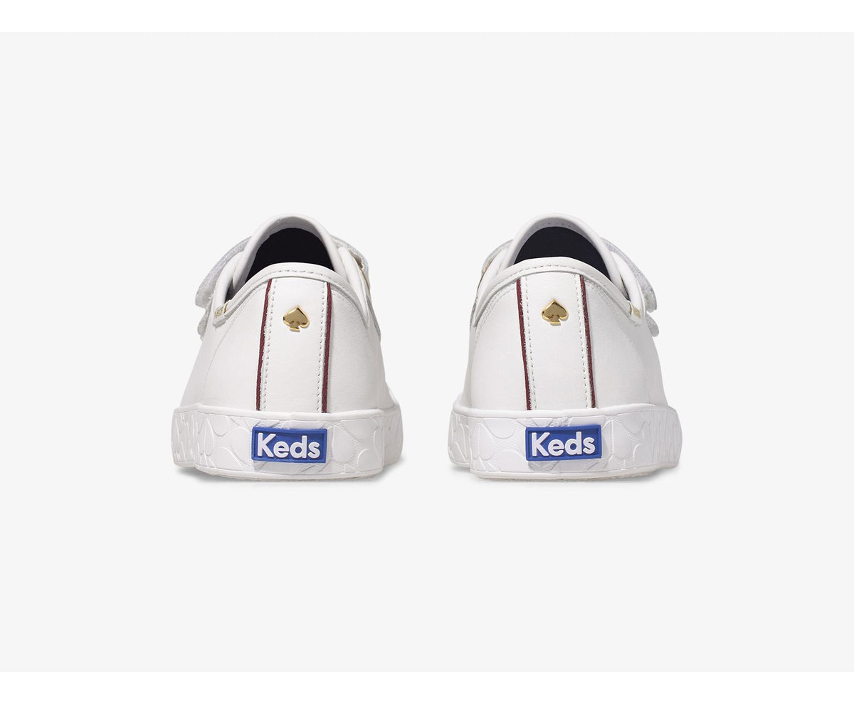 Keds Women Keds x kate spade new york Tiebreak Leather Logo Foxing
