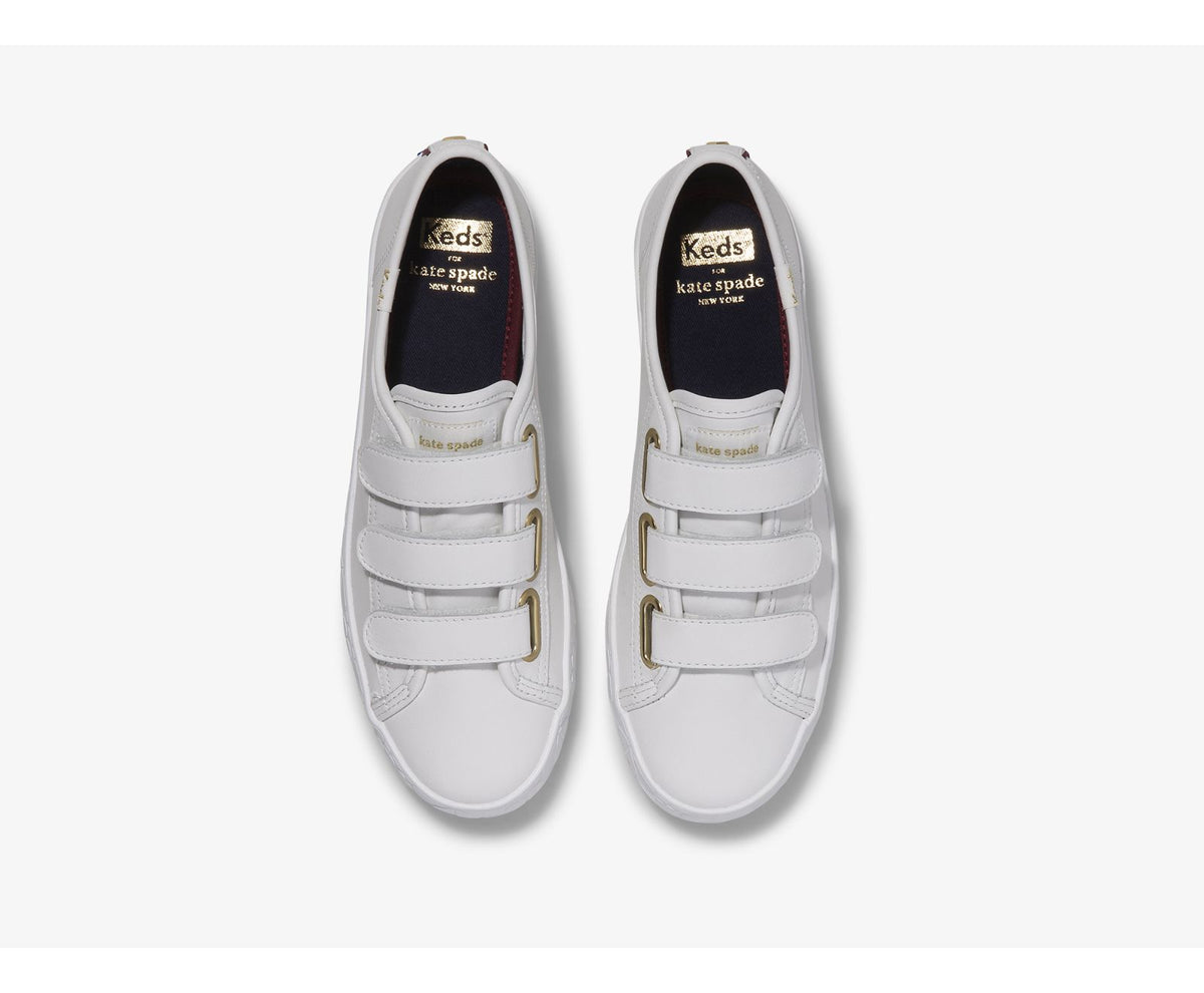 Keds Women Keds x kate spade new york Tiebreak Leather Logo Foxing