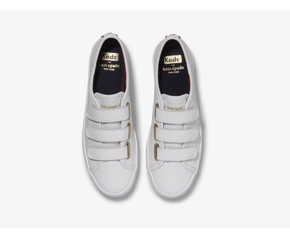 Keds Women Keds x kate spade new york Tiebreak Leather Logo Foxing