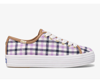Keds Women Keds x kate spade new york Triple Kick Gingham Flannel