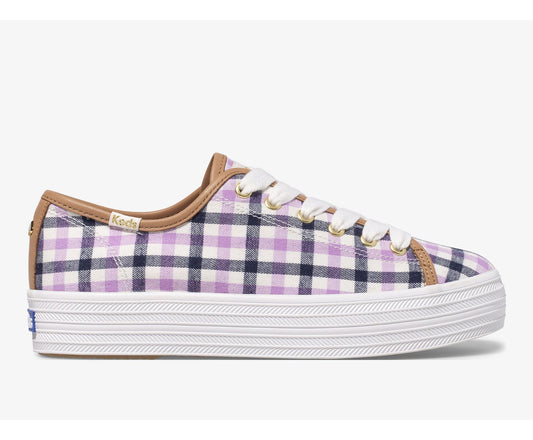 Keds Women Keds x kate spade new york Triple Kick Gingham Flannel