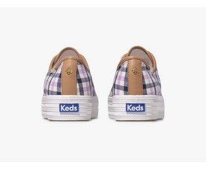 Keds Women Keds x kate spade new york Triple Kick Gingham Flannel