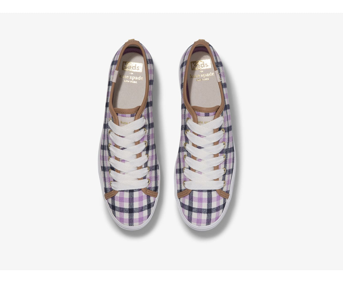 Keds Women Keds x kate spade new york Triple Kick Gingham Flannel