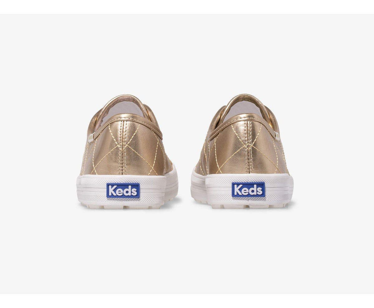 Keds Women Kickstart TRX Quilted Pu Metallic