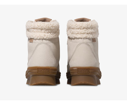 Keds Women Midland Boot Luxe Leather Faux Shearling and Thinsulate™