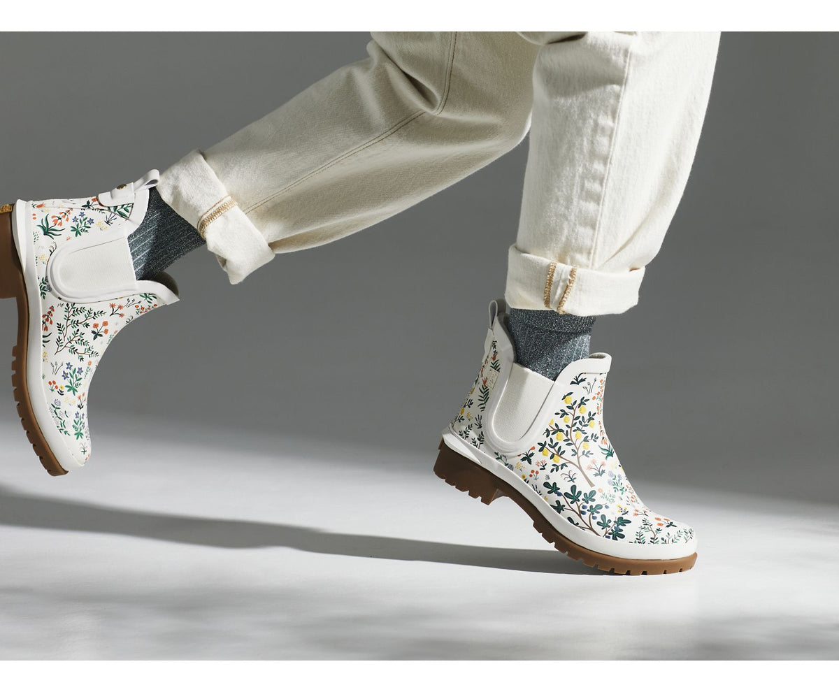 Keds Women Keds x Rifle Paper Co. Rowan Rain Boot Menagerie