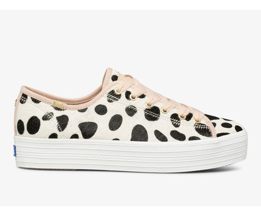 Keds Women Keds x kate spade new york Triple Kick Oversized Dot Calf Hair