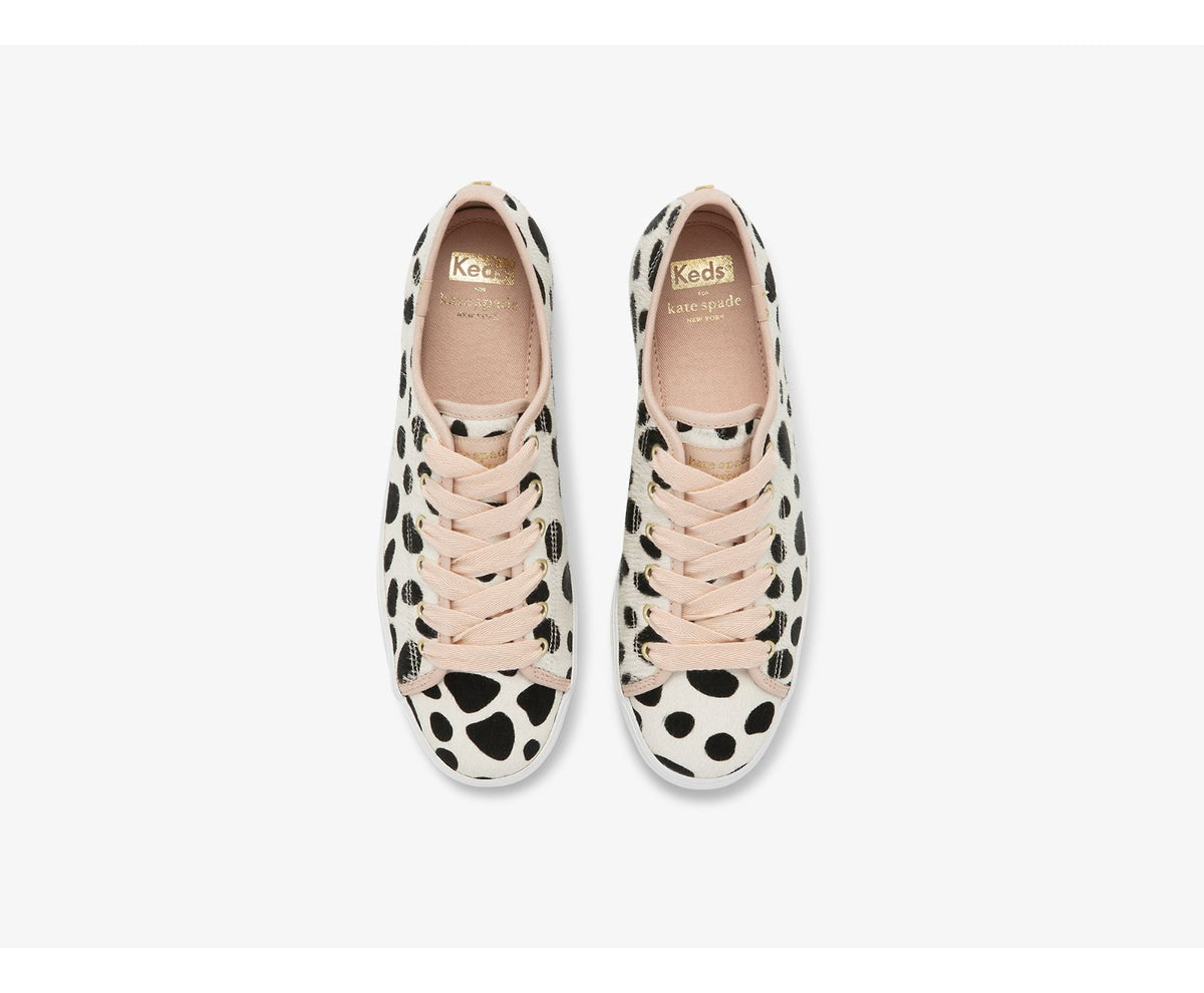 Keds Women Keds x kate spade new york Triple Kick Oversized Dot Calf Hair