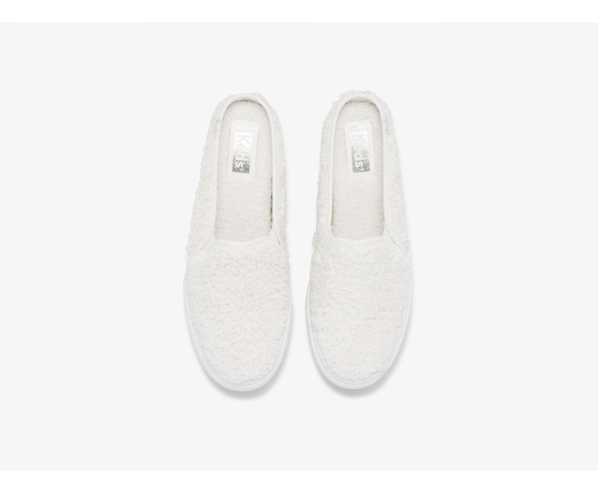 Keds Women Double Decker Mule Faux Shearling