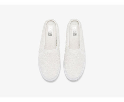 Keds Women Double Decker Mule Faux Shearling