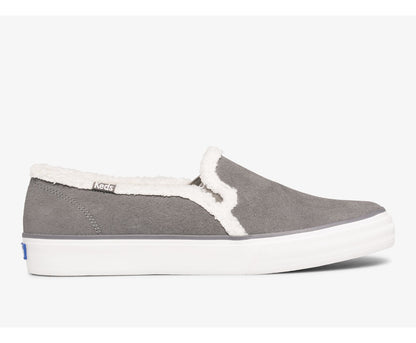 Keds Women Double Decker Suede Faux Shearling