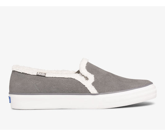 Keds Women Double Decker Suede Faux Shearling