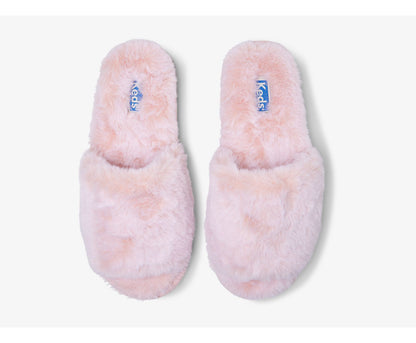 Keds Women Fuzzy Slide Slipper