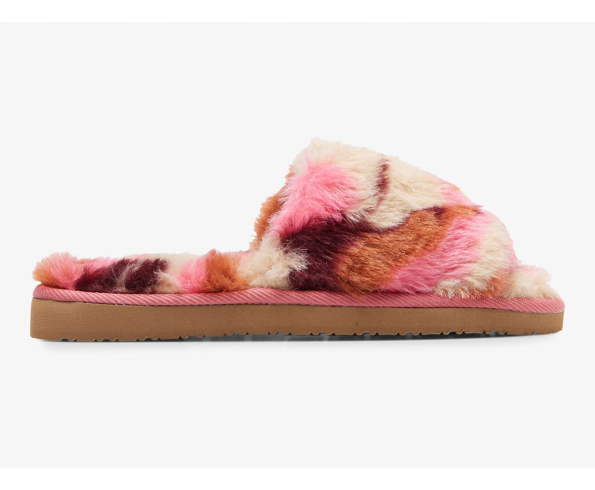 Keds Women Fuzzy Slide Slipper
