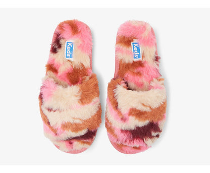 Keds Women Fuzzy Slide Slipper