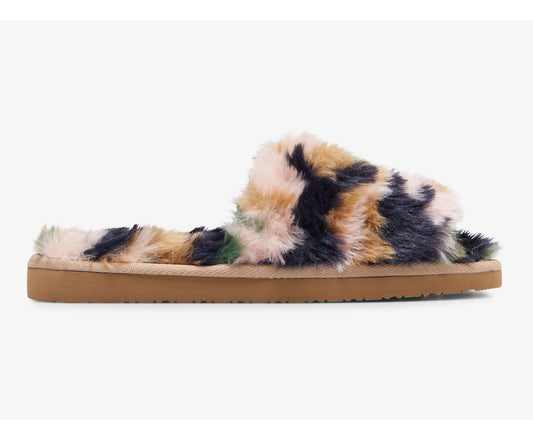 Keds Women Fuzzy Slide Slipper