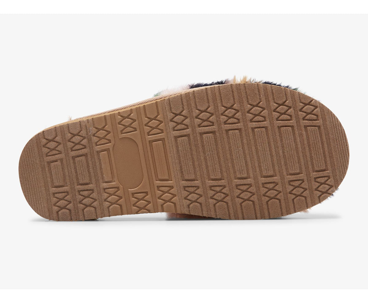 Keds Women Fuzzy Slide Slipper