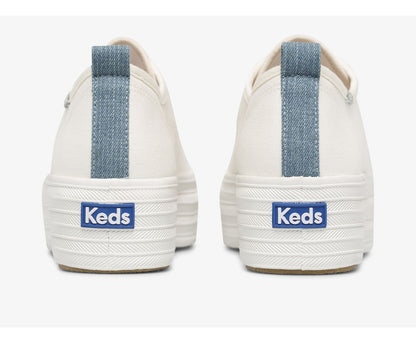Keds Women Triple Up Feat. Organic Cotton Webbing