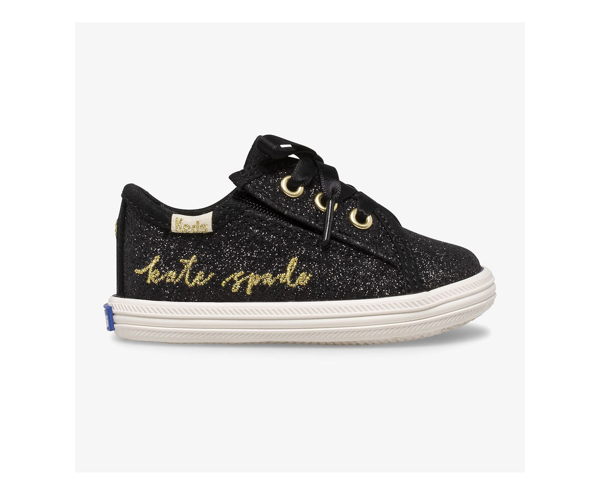 Keds Girls Little Kid's Keds x kate spade new york Kickstart Glitter Crib