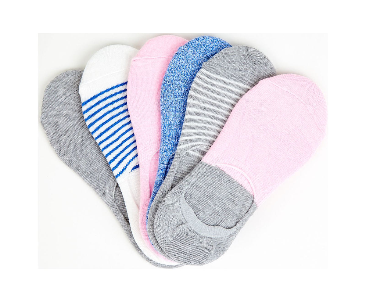 Keds Women 6 Pk Classic Sneaker Liner Socks