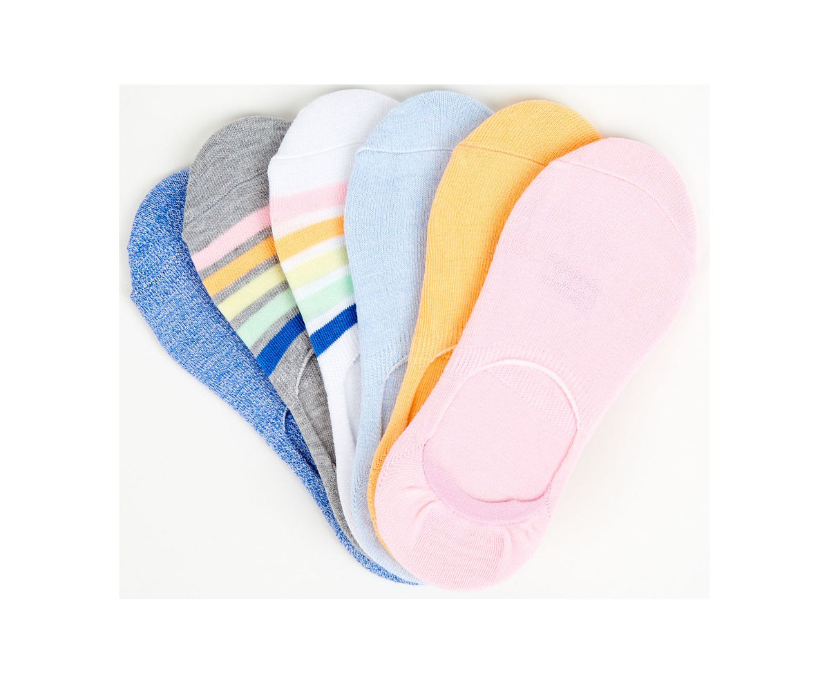 Keds Women 6 Pk Classic Sneaker Liner Socks