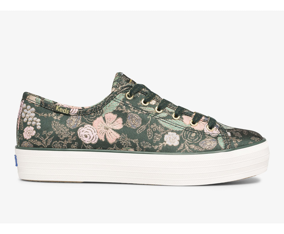 Keds Women Keds x Rifle Paper Co. Triple Kick Colette Jacquard