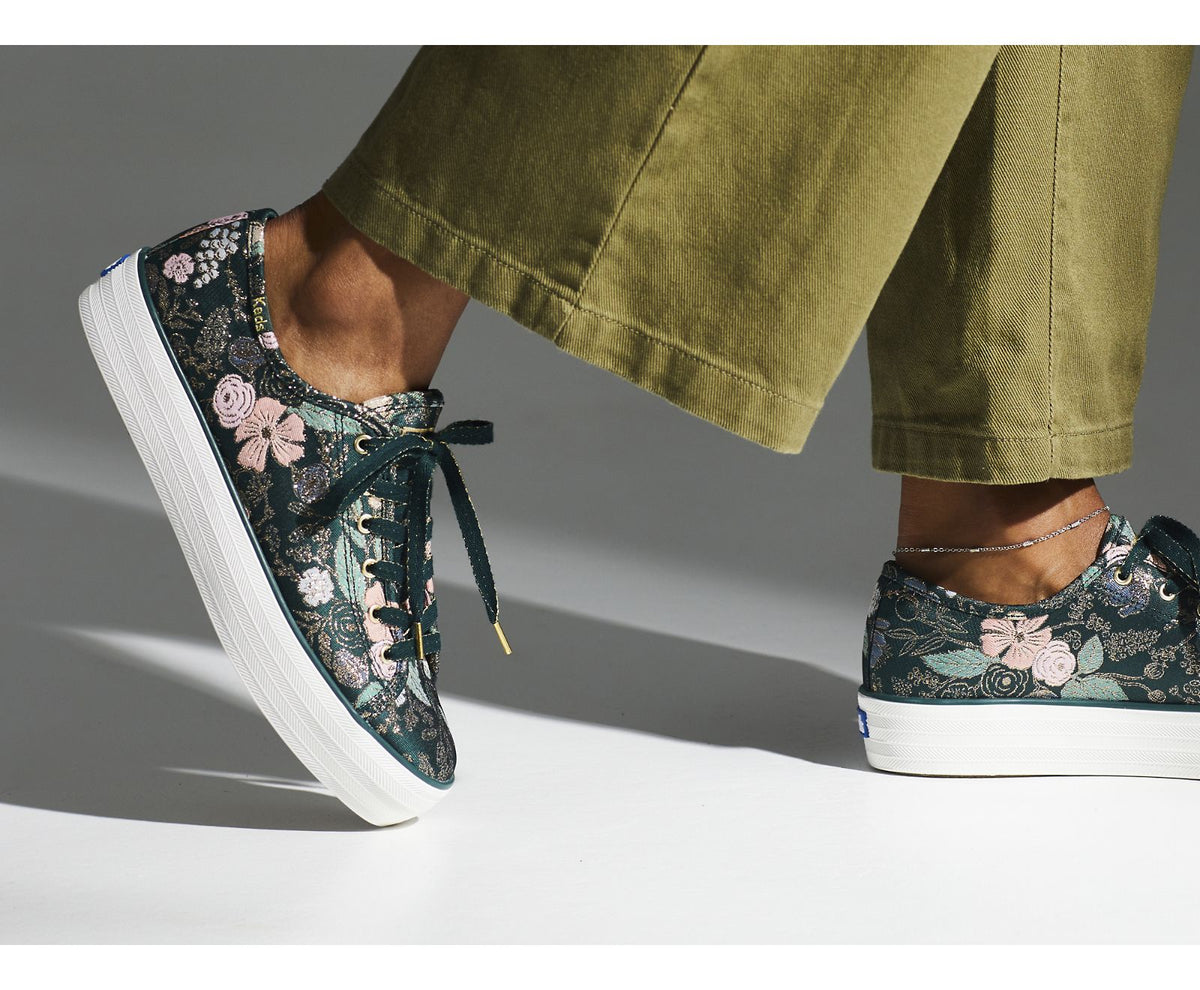 Keds Women Keds x Rifle Paper Co. Triple Kick Colette Jacquard