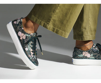 Keds Women Keds x Rifle Paper Co. Triple Kick Colette Jacquard