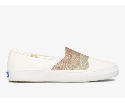 Keds Women Double Decker Wave Glitter
