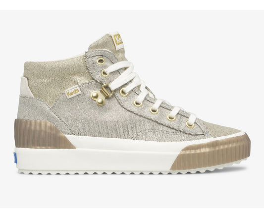 Keds Women Demi TRX Mid Metallic Canvas