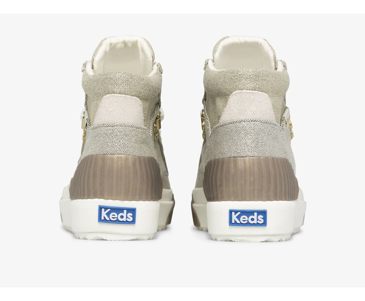 Keds Women Demi TRX Mid Metallic Canvas