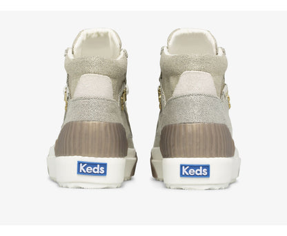 Keds Women Demi TRX Mid Metallic Canvas