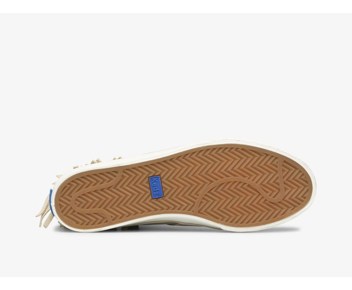 Keds Women Cooper Zip Fringe Suede