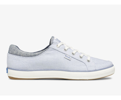Keds Women Center II Chambray Stripe