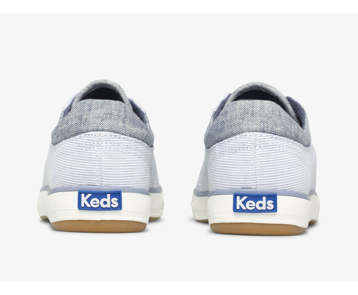 Keds Women Center II Chambray Stripe