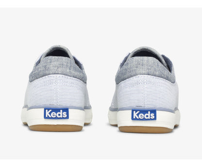 Keds Women Center II Chambray Stripe