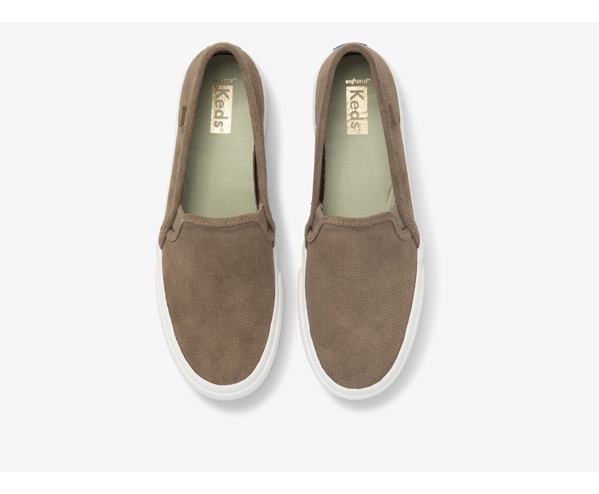 Keds Women Double Decker Perf Suede