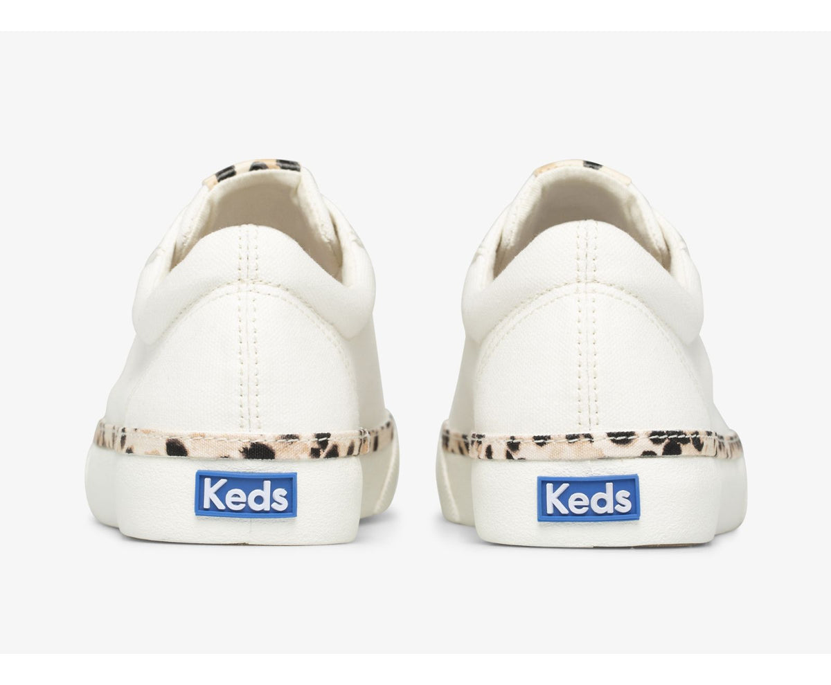 Keds Women Jump Kick Leopard Pop Canvas