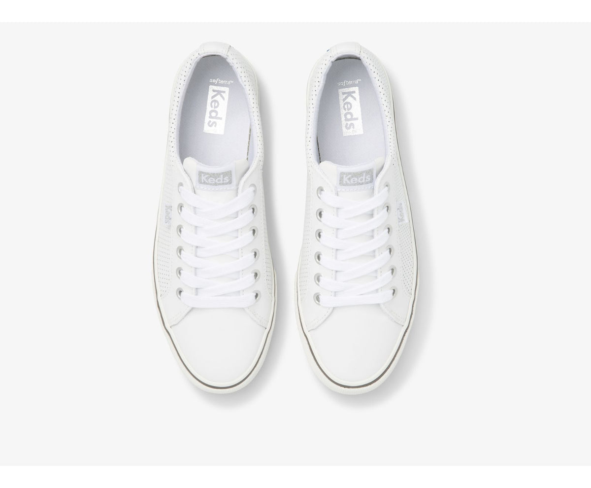 Keds Women Jump Kick Perf Leather