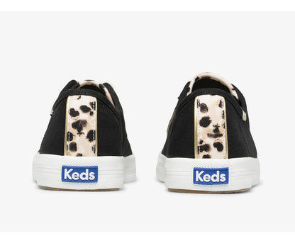 Keds Women Kickstart Leopard Pop Canvas