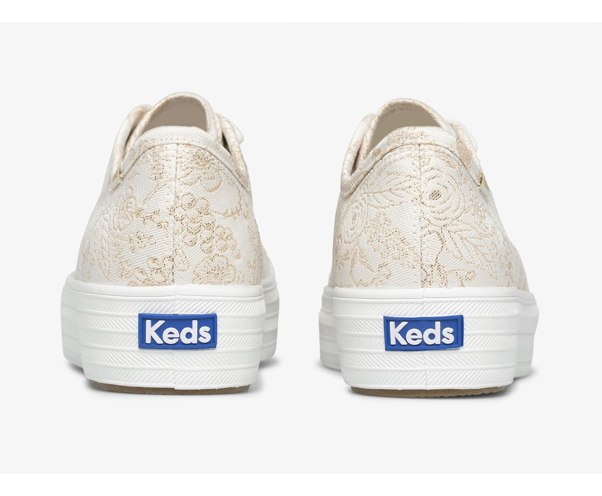 Keds Women Keds x Rifle Paper Co. Triple Kick Colette Jacquard