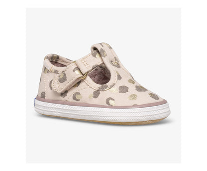 Keds Girls|Boys Little Kid's Champion Lace Toe Cap Tstrap