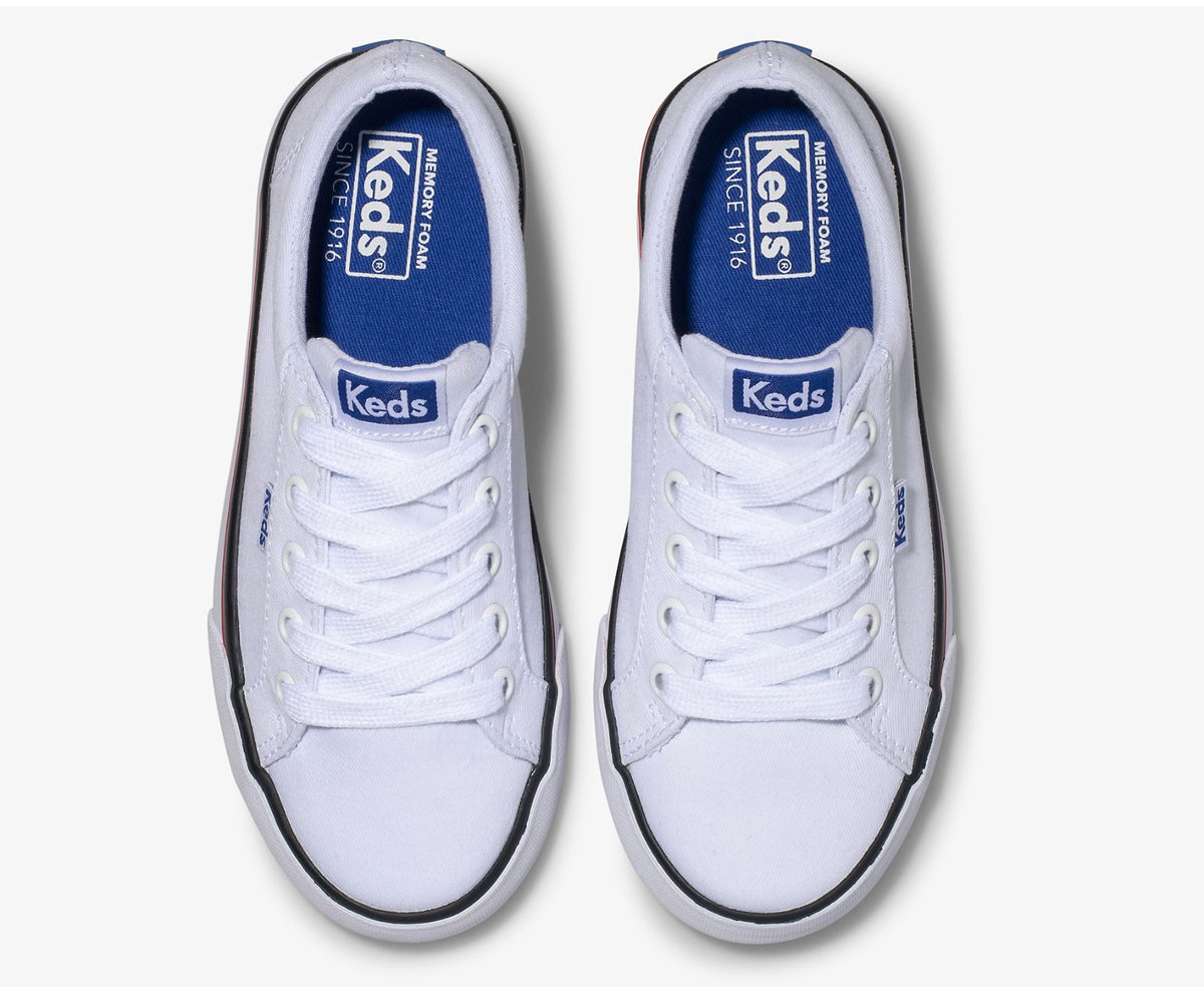 Keds Girls|Boys Big Kid's Jump Kick Canvas