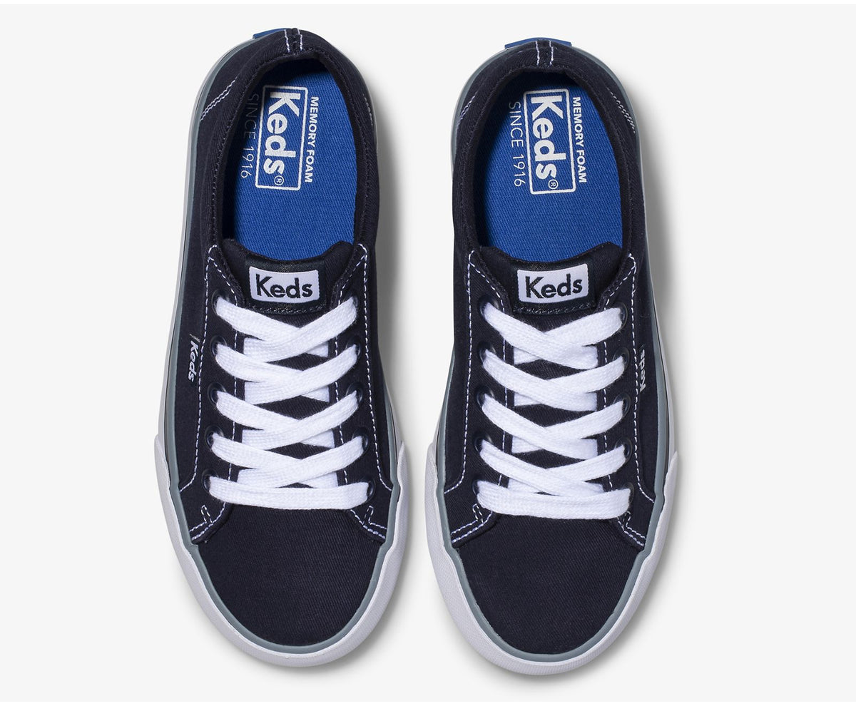 Keds Girls|Boys Big Kid's Jump Kick Canvas